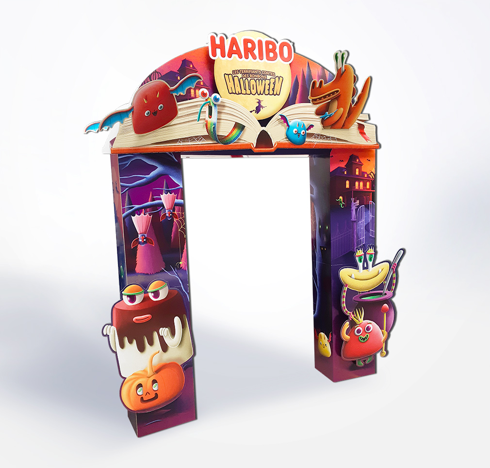 ANIMATION HARIBO HALLOWEEN 2020